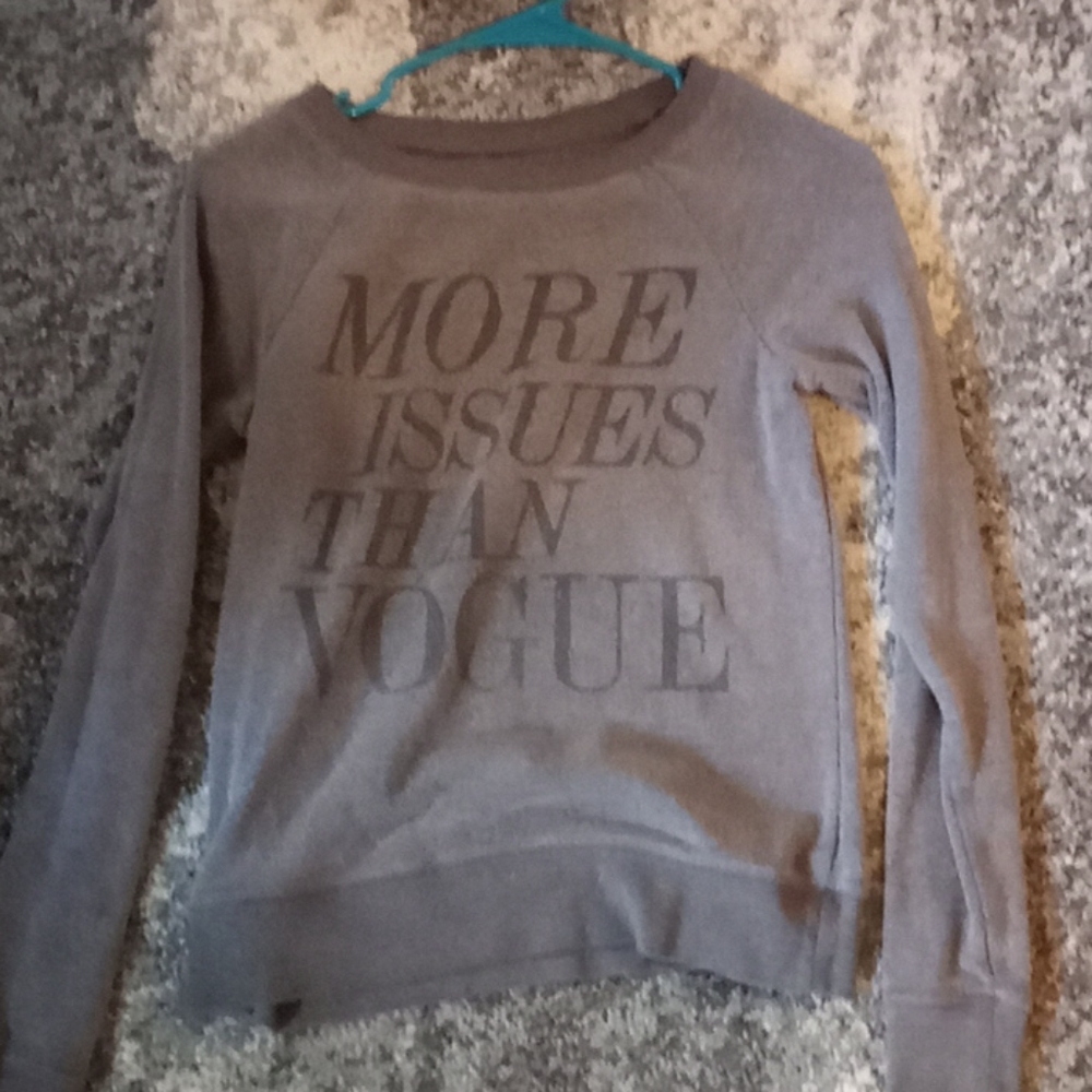 More Issues Than Vogue pullover